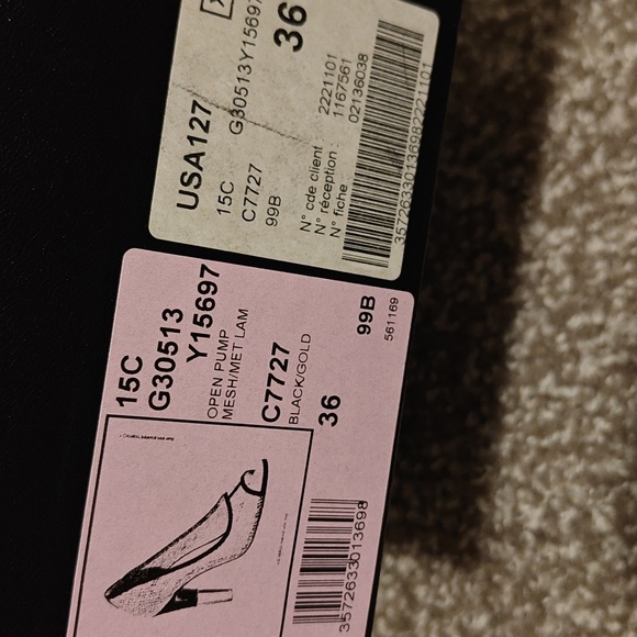 Chanel mesh peep toe heels 36 - Picture 3 of 4